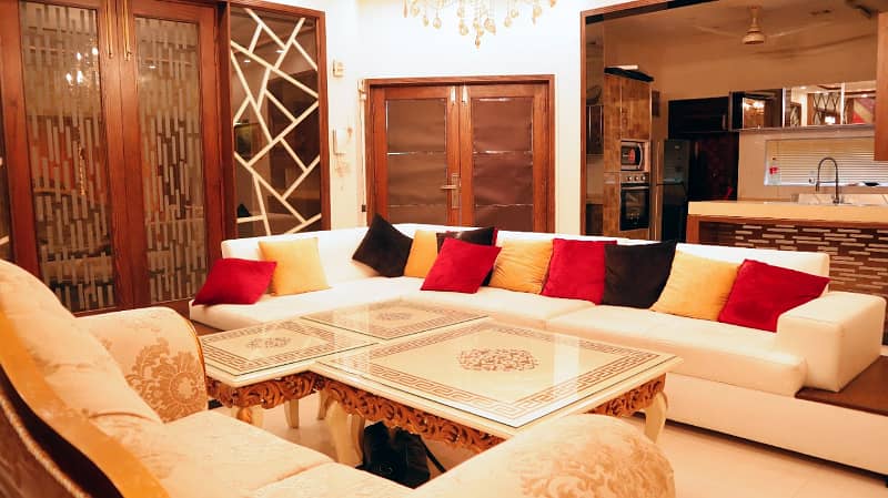 10 Marla Lower Portion Furnished House For Rent In Sector D Bahria Town Lahore 1