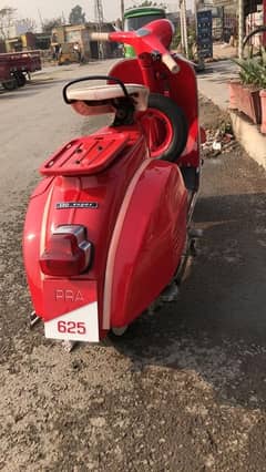 vespa super 1969 in restored condition