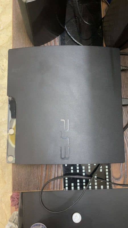 Ps3 Slim 320GB Jailbreak Two Controllers 1