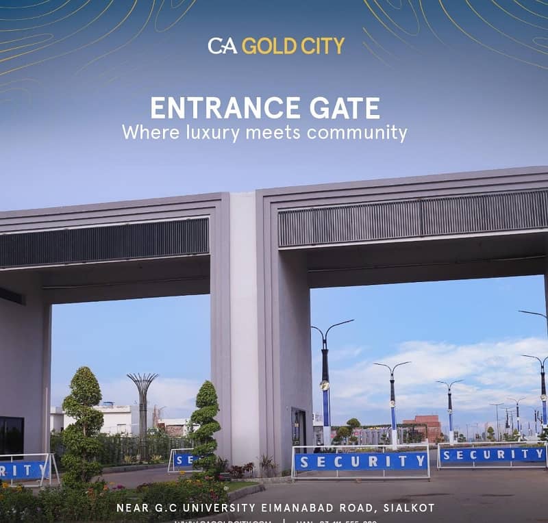 Only **20000/- Per Month Plot Available For Sale In CA Gold City 1