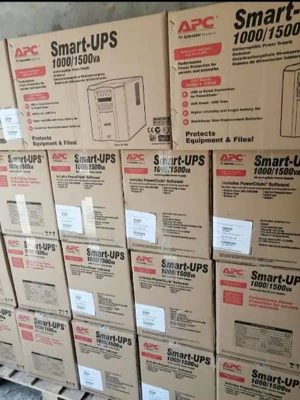 APC SMART UPS ALL MODELS AVAILABLE/650VA1KVA/2KVA/3KVA/5KVA/10KVA 10