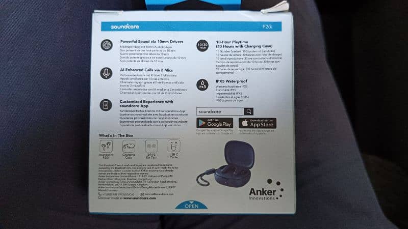 BoxPack Anker soundcore p20i 2