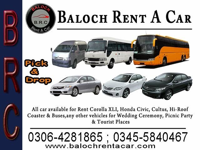 Rent A Car/Car Rental/Wedding Cars/with Driver /BRV/GLI/V8/APV/ Civic 1