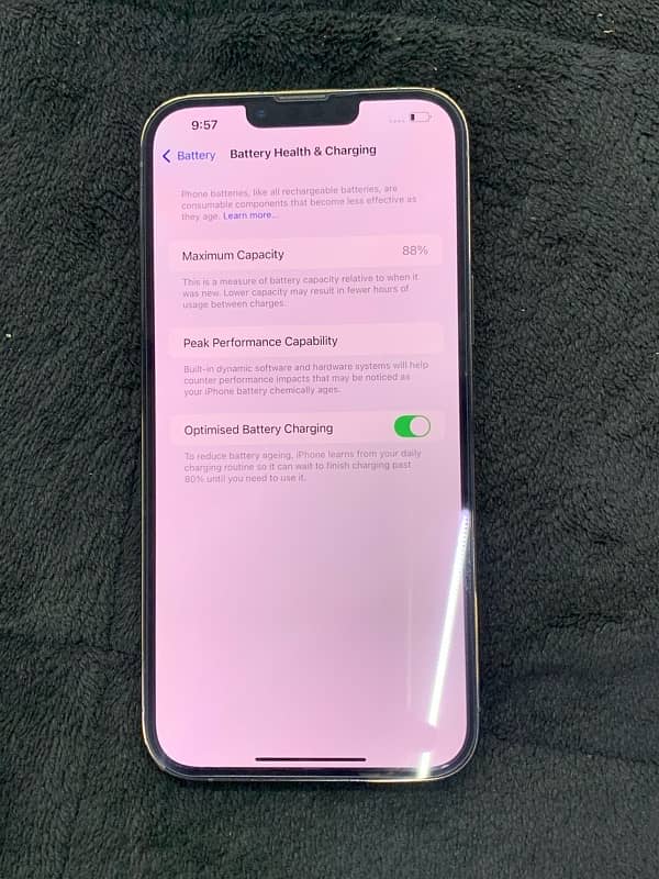 iPhone 13 pro max 256gb PTA 7