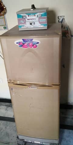 Dawlance Refrigerator with stabilizer and New stand