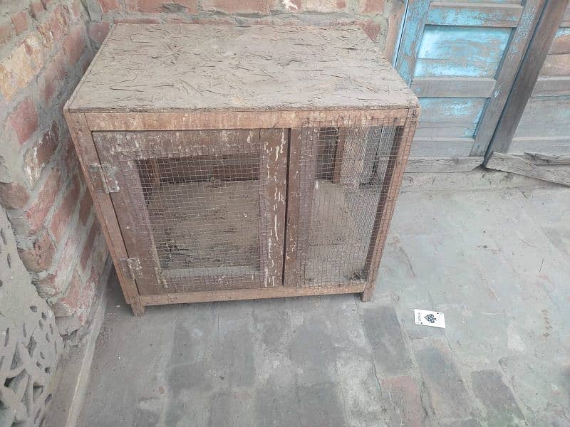 Pigeon Wood Cage for Sale 1