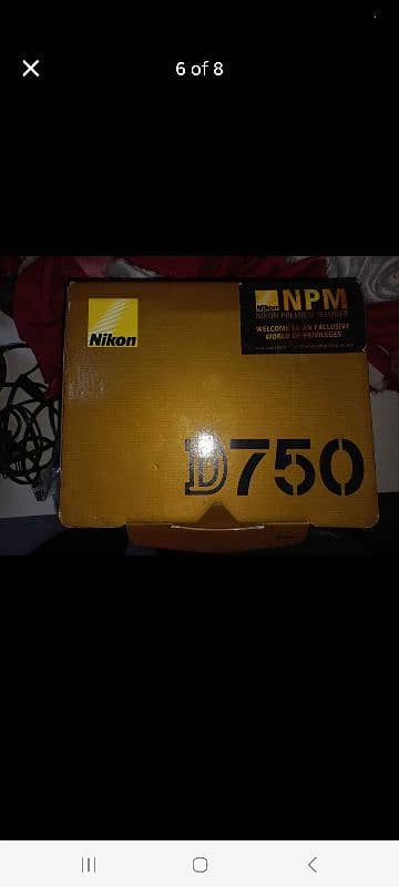 Nikon D-750 for Sell 5