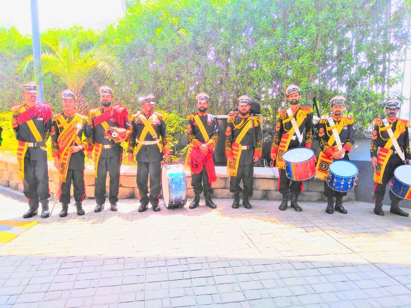 fauji pipe Band Baja Lahore/foji band /Dhool Barrat /Shadi /Mehndi 6