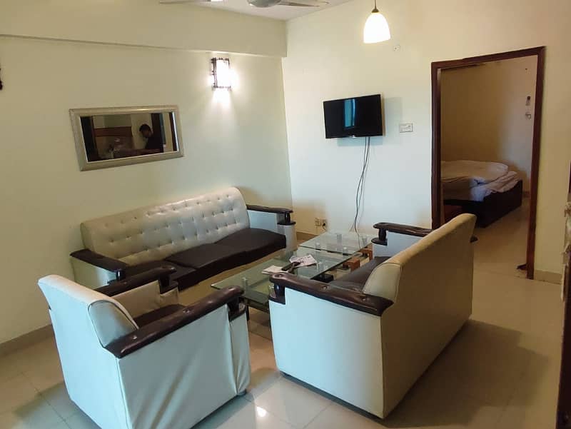 Furnished apartment/flat Rent DHA phase 2 Ext 1