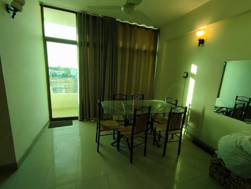 Furnished apartment/flat Rent DHA phase 2 Ext 7