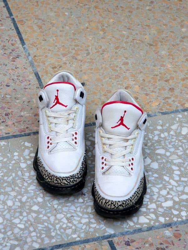 Jordan 3 White Cement Original Shoes 2