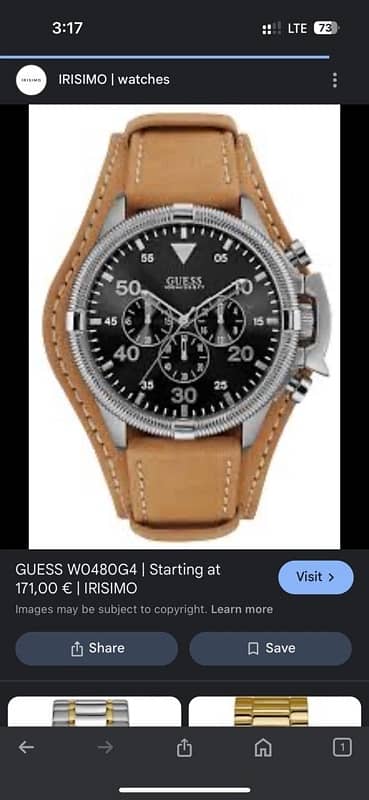 Guess watch original 100M 5