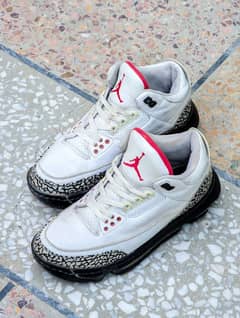 Jordan 3 White Cement Original Shoes