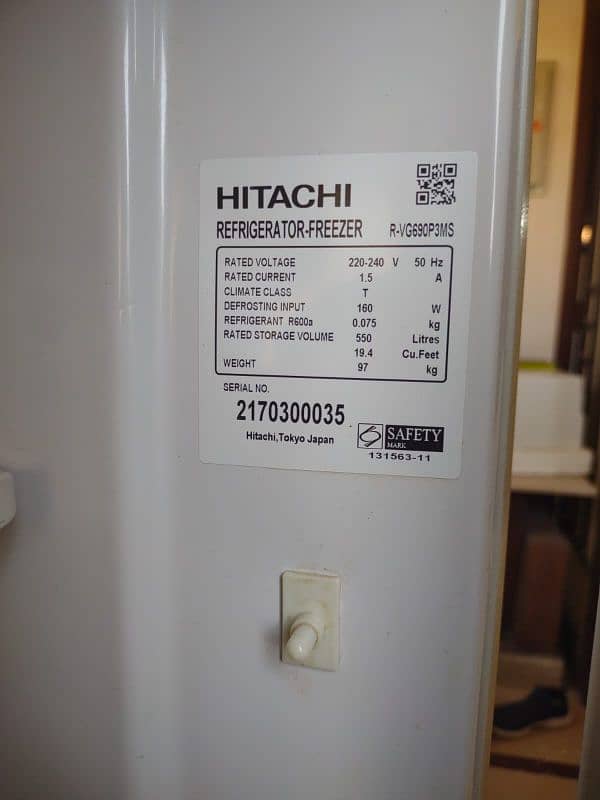 hithaci inverter refrigerator 6