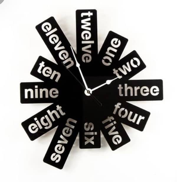 Wall Clock - Acrylic 9