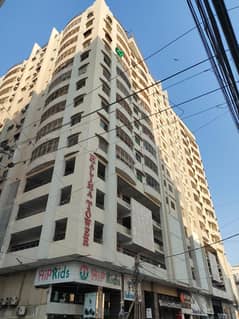 West Open 3 Bed Room DD Appartment Halima Tower at Sharfabad Karachi.