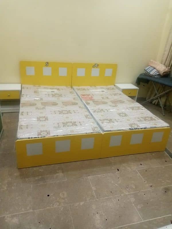 single puluot bed | car bed | wooden bed | single bed | Double bed 5