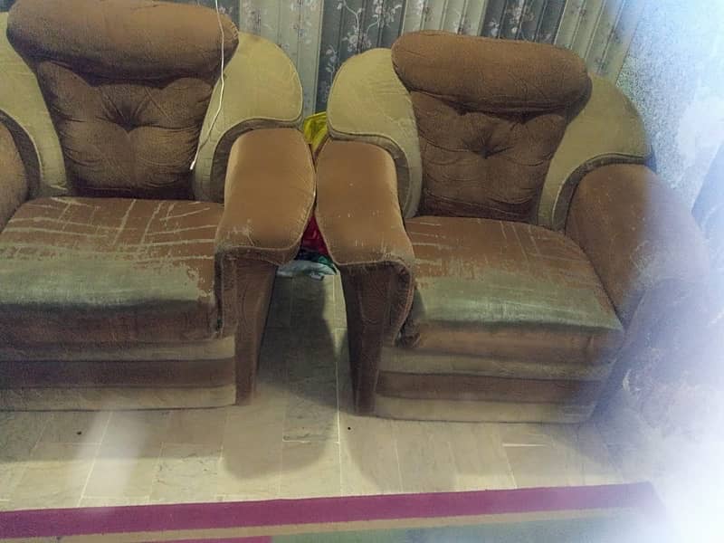 5 seater sofa set with covers 2