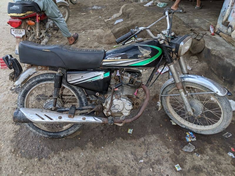 Honda CG 125 1991 model Lahore number 2