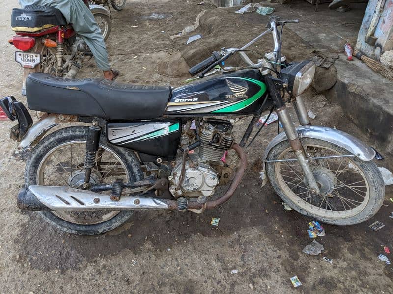 Honda CG 125 1991 model Lahore number 3