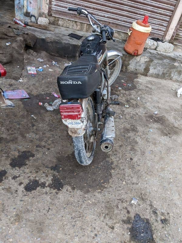 Honda CG 125 1991 model Lahore number 5