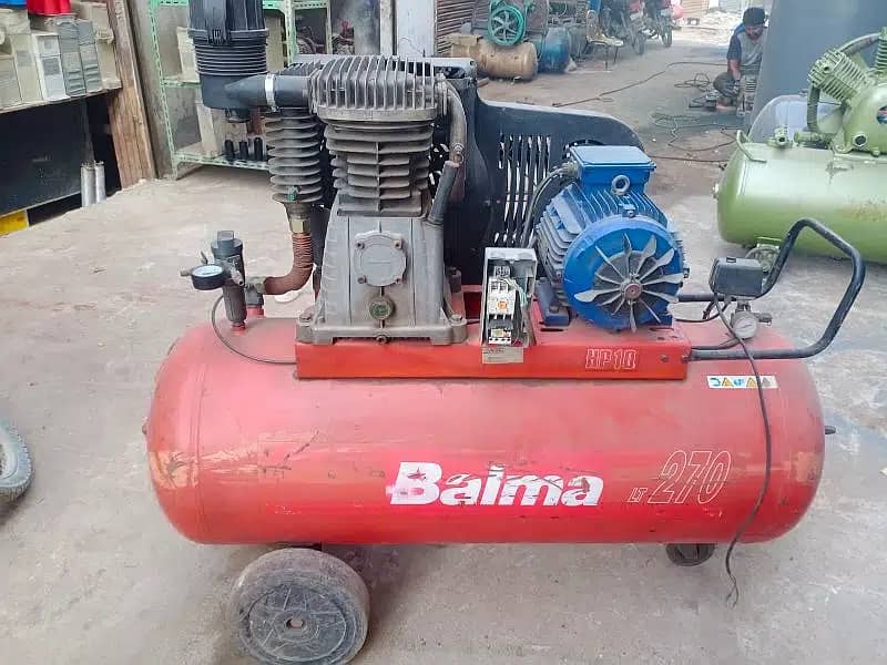 Air Compressor & Air Tanks 12