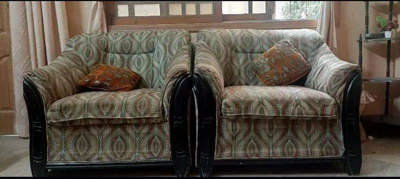 sofa set in good condition 1