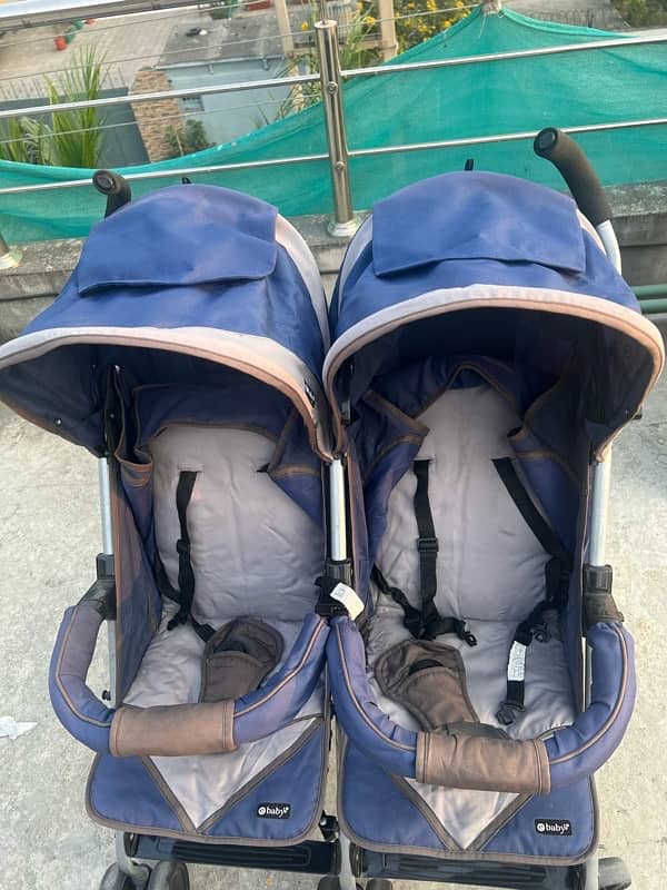 Twins baby pram /stroller 5