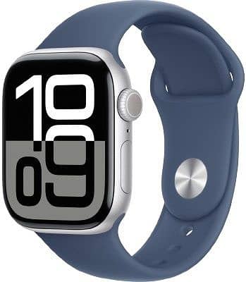 Apple Watch Series 10 46mm Jet Black Aluminium Case With Black Sports 5