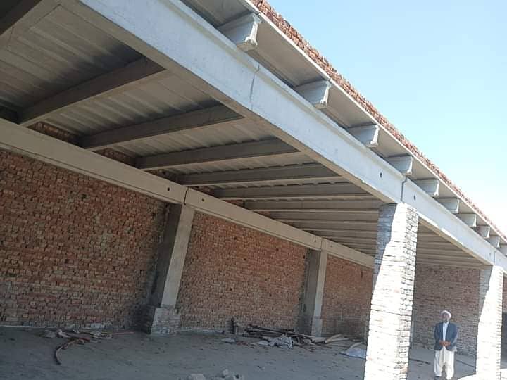 precast boundary wall/ boundary wall/Girders, slabs, control shed roof 9