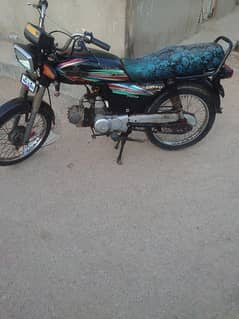 Hyderabad no bike for sale location korangi no 3