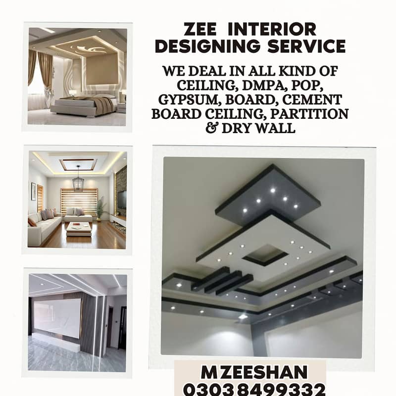 Gypsum Ceiling/Dampa Ceiling/Pop Ceiling/Fale Ceiling 0