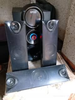 xpod woofer and 3 speaker