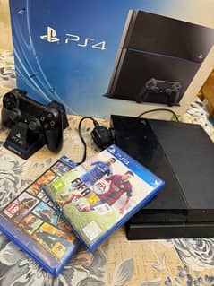 ps4slim 500GB only one month used with controller