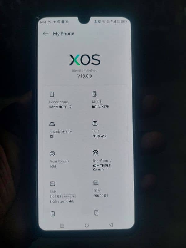infinix note 12 G96 3