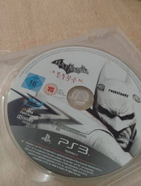 ps 3 BATMAN cd 1