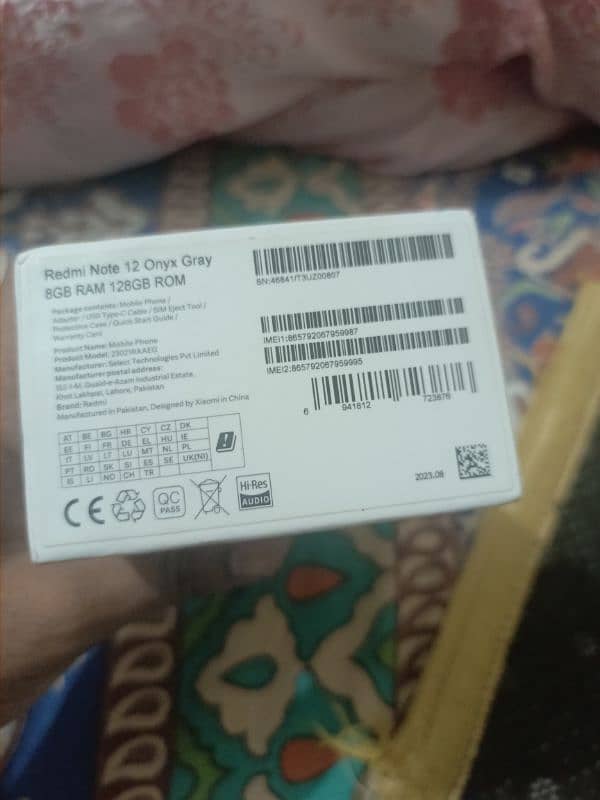 xiomi redmi note 12 8+8/256gb 4