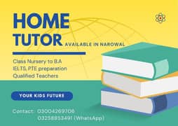 Home Tutor In Narowal 0