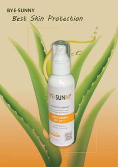 Bye Sunny New Advanced Formula SPF60+++ Sunscreen.