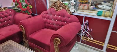 sofa set all ok like new contect nmber 03165497259.