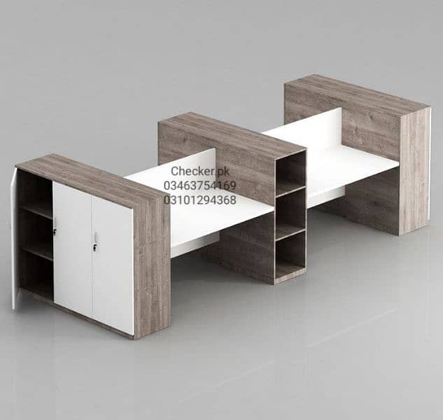 office table, workstation, cubical, executive table, reception counter 13