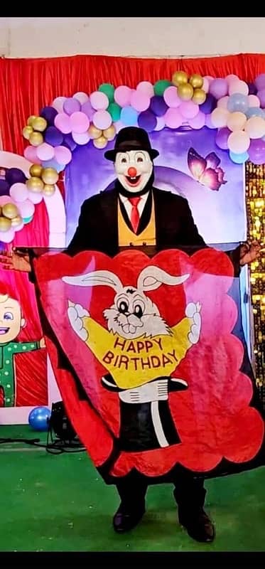 Magic show puppet show Birthday party decoration balloons decor events 1