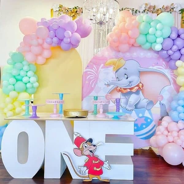 Magic show puppet show Birthday party decoration balloons decor events 7