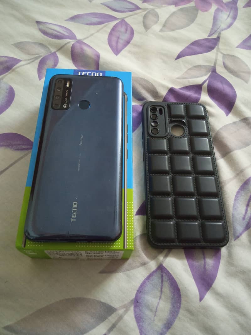 Tecno pouvior 4 (6/128) with box 1