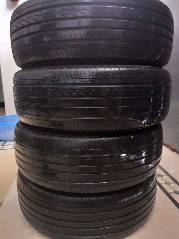 Yokohama tubeless tyre size 205/65 R15 like Corolla city civic Suzuki 10