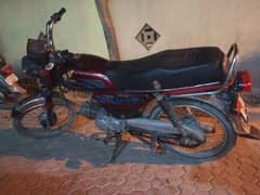 Good Condition model purana hy lekin parts honda k hain