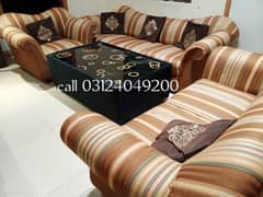 slightly used sofa set 321 call 03124049200