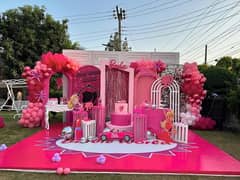 Birthday party decoration parties Magic show jumping castle balloons