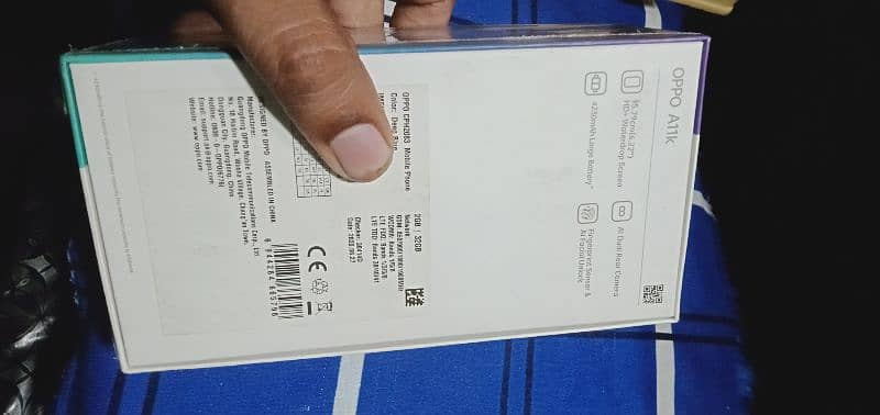 oppo A11K 2/32 PTA approved exchange possible. 0