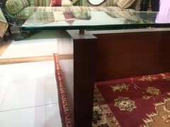 Central table (4×2 ft)